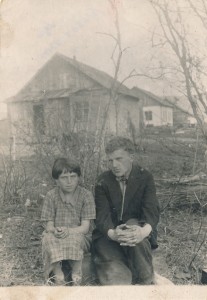 Н.М. Гаврин с подругой. 1930-е гг.
